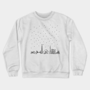 A rainy day in Tokyo Crewneck Sweatshirt